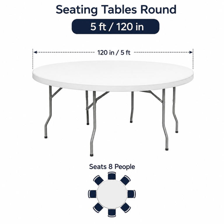 Round Banquet Table